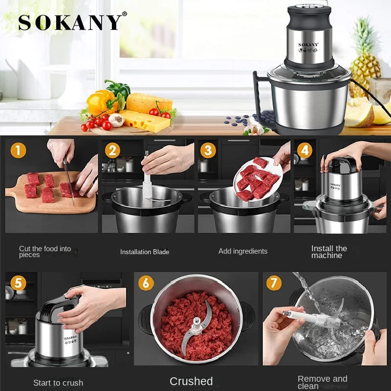 electric cooking stuffing