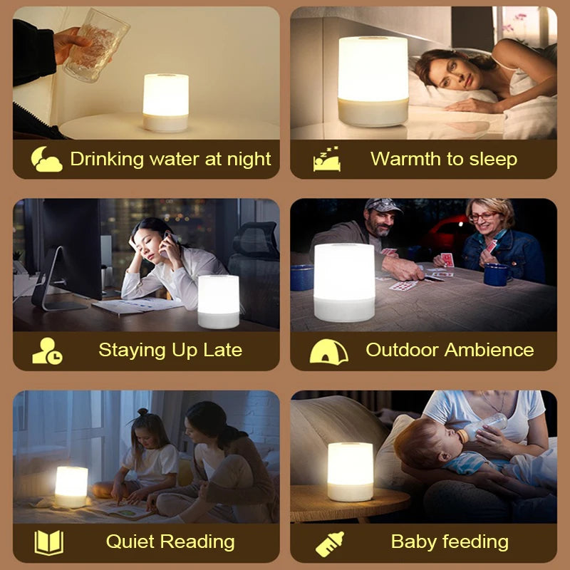 Touch Reading Table Lamps